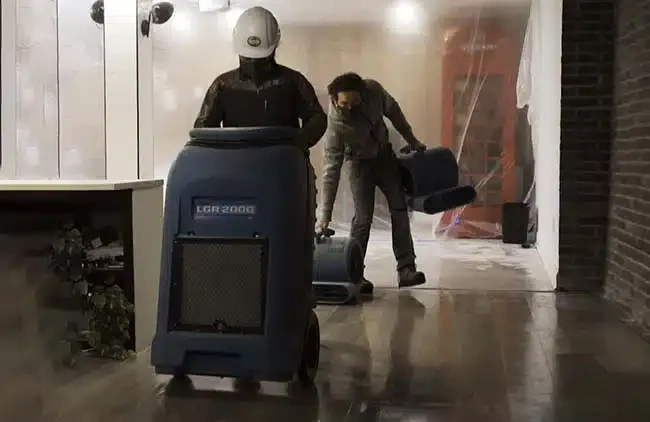 Industrial dehumidifiers used for mold removal in Kansas City homes and businesses